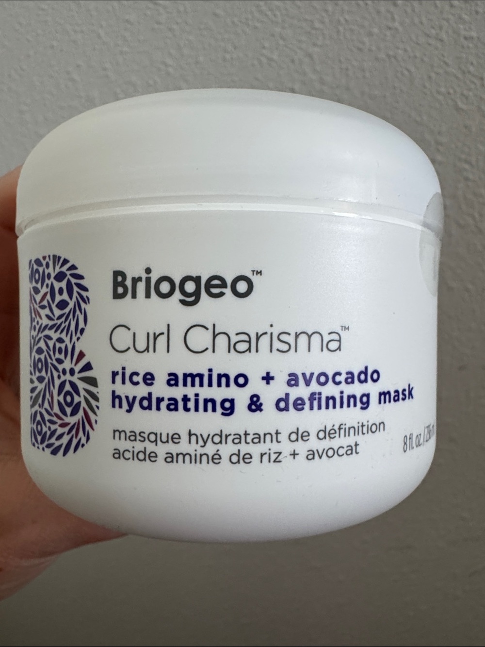 Briogeo Curl Charisma Rice Amino + Avocado Hydrating & Defining Mask New Sealed